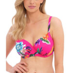 Haut de maillot de bain embotant armatures - rose fantasie bain en nylon