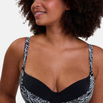 Haut de maillot de bain emboitant avec armatures seychelles - noir Haut de maillot de bain emboitant avec armatures seychelles - noir
