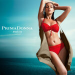 Haut de maillot de bain multi - coupes - rouge prima donna Haut de maillot de bain multi - coupes - rouge prima donna