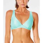 Haut de maillot de bain plongeant - bleu rip curl