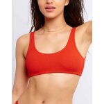 Haut de maillot de bain teen brassire sans armatures orange banana moon