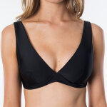 Haut de maillot de bain triangle armatures noir rip curl