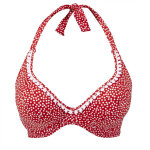 Haut de maillot de bain triangle à armatures - rouge Haut de maillot de bain triangle à armatures - rouge