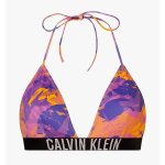 Haut de maillot de bain triangle - bleu calvin klein europe underwear
