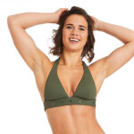 Haut de maillot de bain triangle kaki zanzibar vert Haut de maillot de bain triangle kaki zanzibar vert