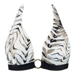 Haut de maillot de bain triangle - multicolore