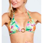 Haut de maillot de bain triangle sans armatures - vert banana moon
