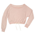 Haut de pyjama rose en viscose