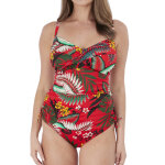 Haut de tankini de bain armatures - rouge