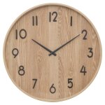Horloge ivana bois clair