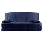 Housse bz matelass�es 2 places - bleu