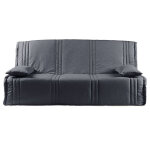 Housse bz matelass�es 2 places - gris