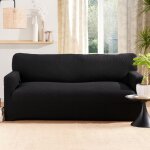 Housse canap� bi - extensibles cora bi - noir