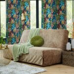 Housse de canap clic - clac velours beige