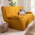 Housse clic - clac kevara - jaune curry