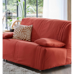 Housse clic - clac kevara - orange terracotta