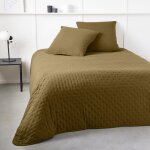 Housse de couette boutis today essential, 240x260cm, bronze maron