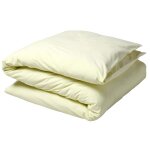 Housse de couette en coton bio celeste vaniglia