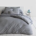 Housse de couette coton sanitized ; tertio ; - gris