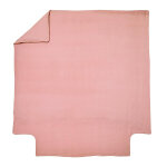 Housse de couette lin lav� louxor bois de rose