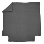 Housse de couette lin lav� louxor graphite