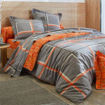 Housse de couette motifs carreaux - multicolore Housse de couette motifs carreaux - multicolore