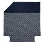 Housse de couette en percale de coton bio iconic indigo