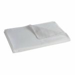 Housse de couette satin de coton jacquard divine blanc blanc des vosges - blanc Housse de couette satin de coton jacquard divine blanc blanc des vosges - blanc