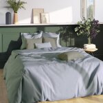 Parure coton tertio ; - gris perle