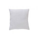 Housse de coussin 40 x 40 cm wells blanc en gaze de coton