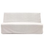Housse de coussin beige allos clic clac
