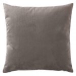Housse de coussin lin lav� - ficelle