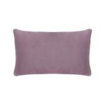 Housse de coussin matelassé en lin arty violet Housse de coussin matelassé en lin arty violet