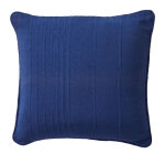 Housse de coussin orion 40x40 bleu encre