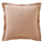 Housse d'oreiller en coton judite - rose blush