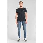 Jeans ajust� blue jogg 700 / 11, longueur 34 bleu en coton gary