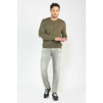 Jeans ajust blue jogg 700 / 11, longueur 34 gris en coton