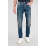 Jeans ajusté stretch 700 / 11, longueur 34 bleu lance en coton Jeans ajusté stretch 700 / 11, longueur 34 bleu lance en coton