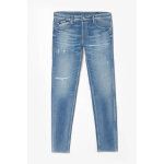 Jeans ajust stretch 700 / 11, longueur 34 bleu troy