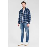 Jeans ajusté stretch 700 / 11, longueur 34 bleu yuri en coton Jeans ajusté stretch 700 / 11, longueur 34 bleu yuri en coton