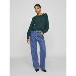 Jean ample taille haute freya bleu en coton sia