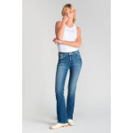 Jeans bootcut power bootcut, longueur 34 bleu en coton gigi