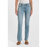Jeans bootcut power bootcut, longueur 34 bleu ella en coton