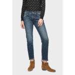 Jeans boyfit 200 / 43, longueur 34 bleu en coton fern