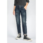 Jeans cara 200 / 43 boyfit destroy bleu - noir n2 en coton