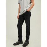 Jean coupe confort tapered fit noir en coton milo Jean coupe confort tapered fit noir en coton milo