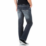 Jean coupe droite straight homme bruno banani longueur 36 - multicolore en coton Jean coupe droite straight homme bruno banani longueur 36 - multicolore en coton