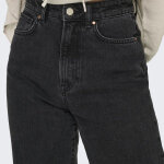 Jean droit silje dot854 noir en coton fern