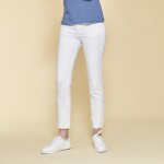 Jean étroit coupe 5 poches femme - blanc Jean étroit coupe 5 poches femme - blanc