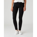 Jean femme slim noir en coton